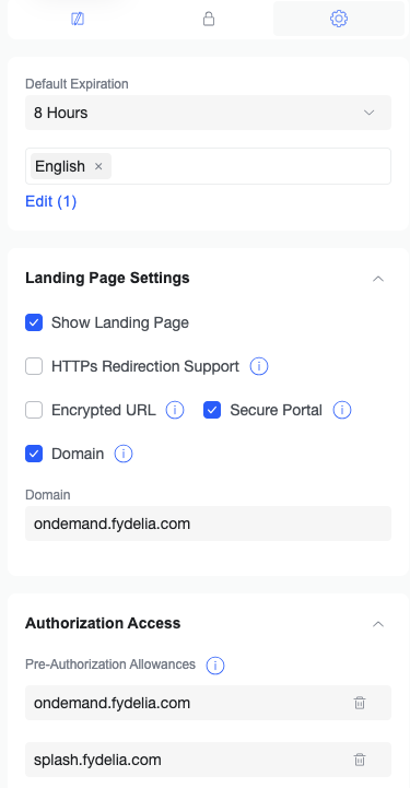 Unifios UniFiOS captive portal splash page setup | Help Centre | Fydelia